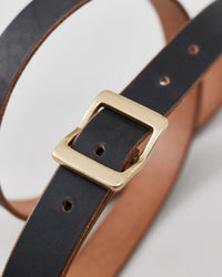 NICENESS 25AW CASE / Brown Core Oiled Cow Leather Belt