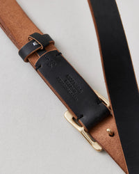 NICENESS 25AW CASE / Brown Core Oiled Cow Leather Belt