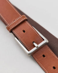 NICENESS 25AW HANSGEN / Leather Tab Webbing Belt