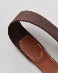 NICENESS 25AW HANSGEN / Leather Tab Webbing Belt