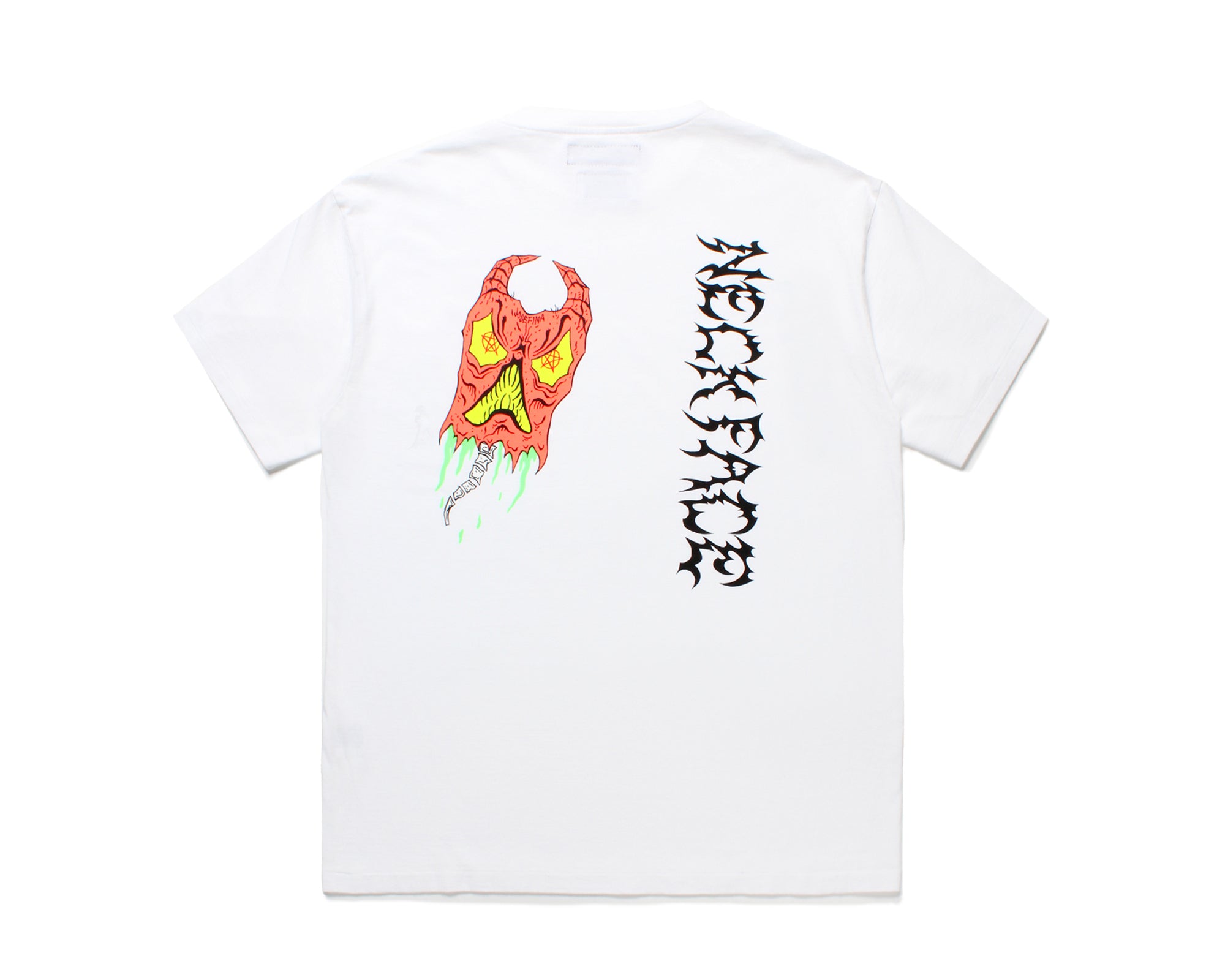 WACKO MARIA x NECKFACE / WASHED HEAVY WEIGHT T-SHIRT