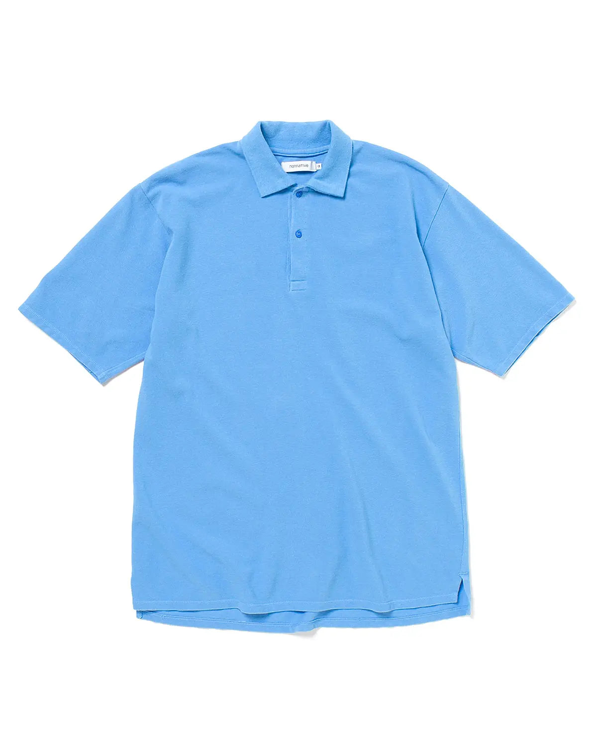 nonnative 25SS OFFICER S/S POLO SHIRT COTTON PIQUE OVERDYED