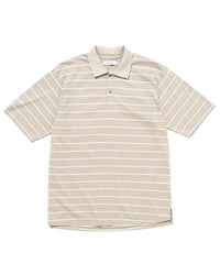 nonnative 25SS OFFICER S/S POLO SHIRT BORDER COTTON JERSEY