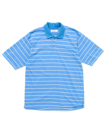 nonnative 25SS OFFICER S/S POLO SHIRT BORDER COTTON JERSEY