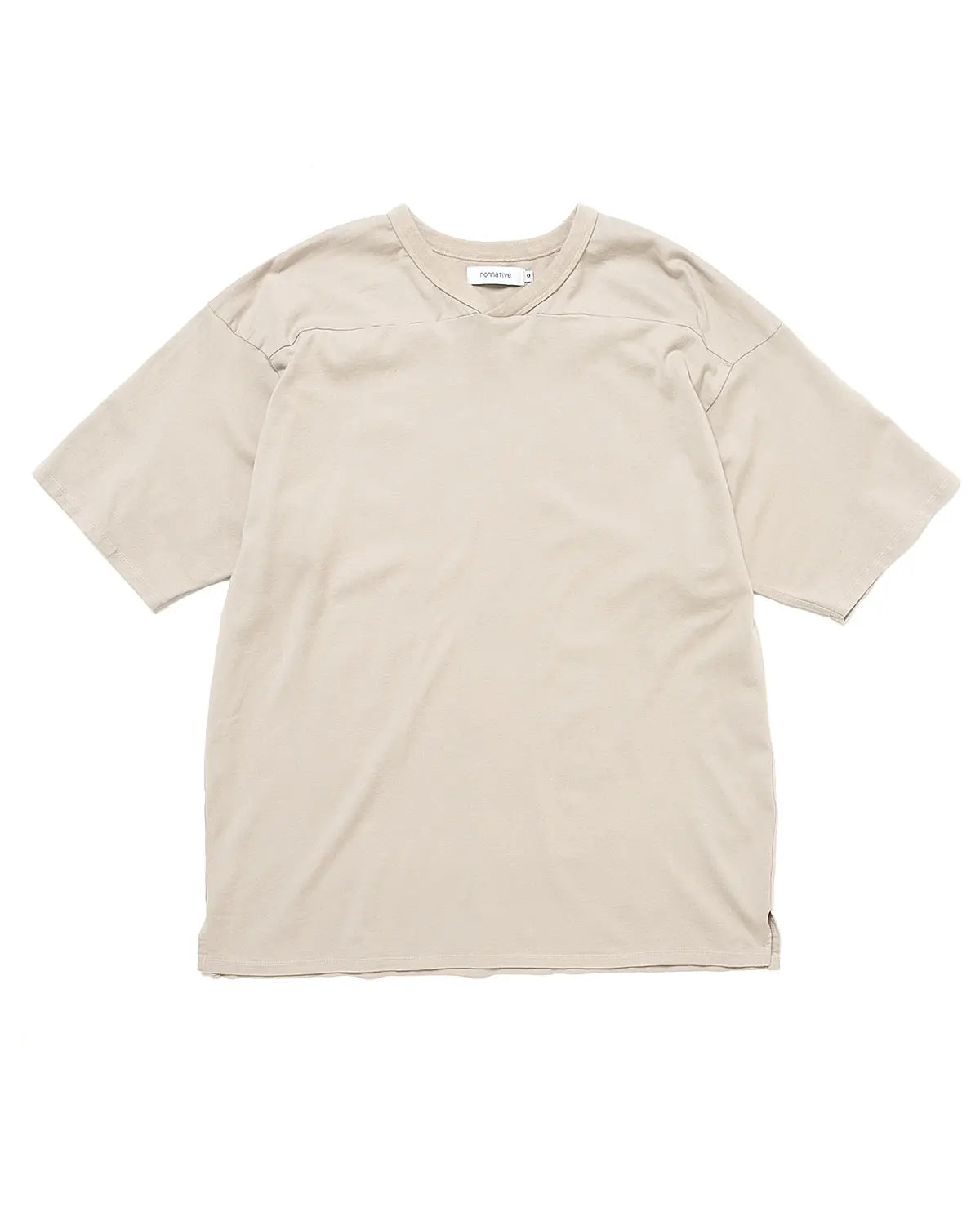 nonnative 25SS COACH S/S V-NECK TEE COTTON JERSEY OVERDYED