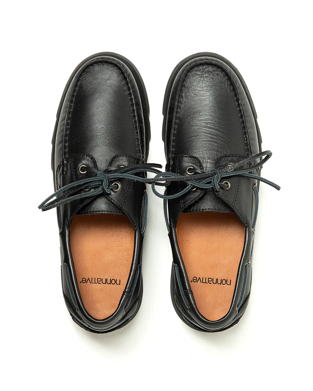 nonnative 25SS OFFICER DECK SHOES COW LEATHER