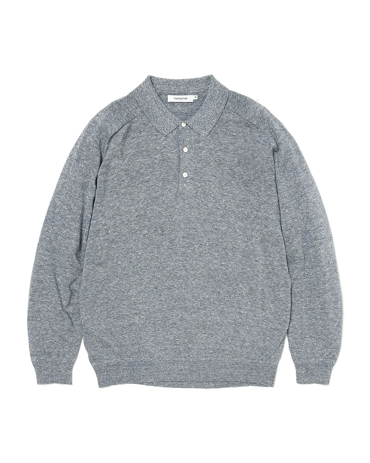 nonnative 25SS OFFICER POLO SWEATER T/C/H YARN