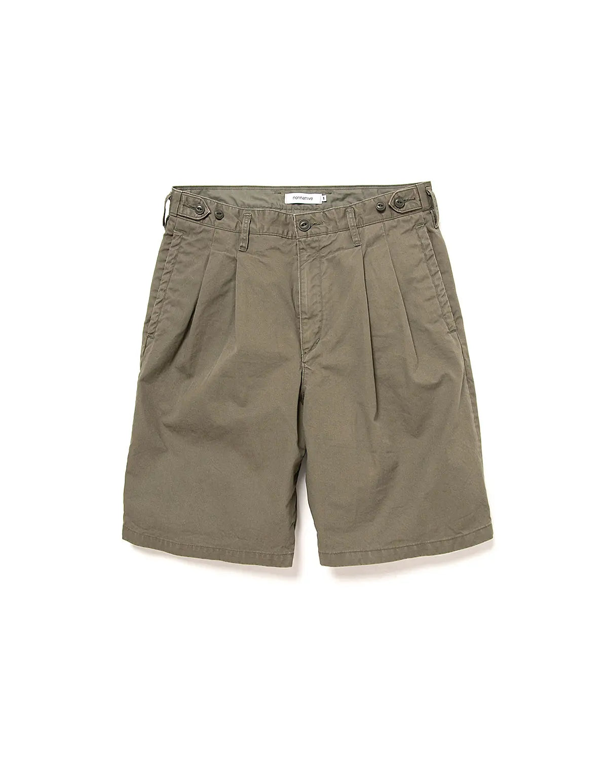 nonnative 25SS OFFICER CHINO SHORTS COTTON CHINO CLOTH