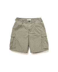 nonnative 25SS TROOPER 6P SHORTS COTTON TYPEWRITER SULFUR DYE