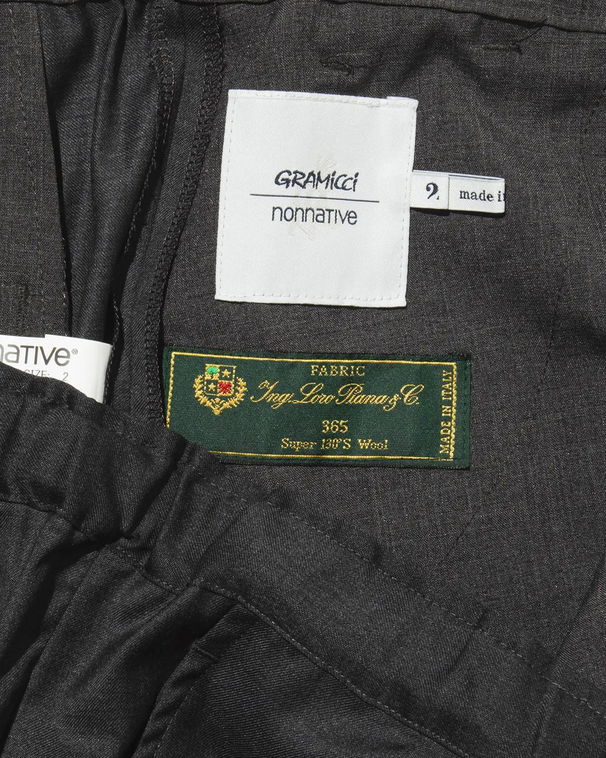 nonnative x Gramicci / WALKER EASY SHORTS LORO PIANA "365" MERINO WOOL