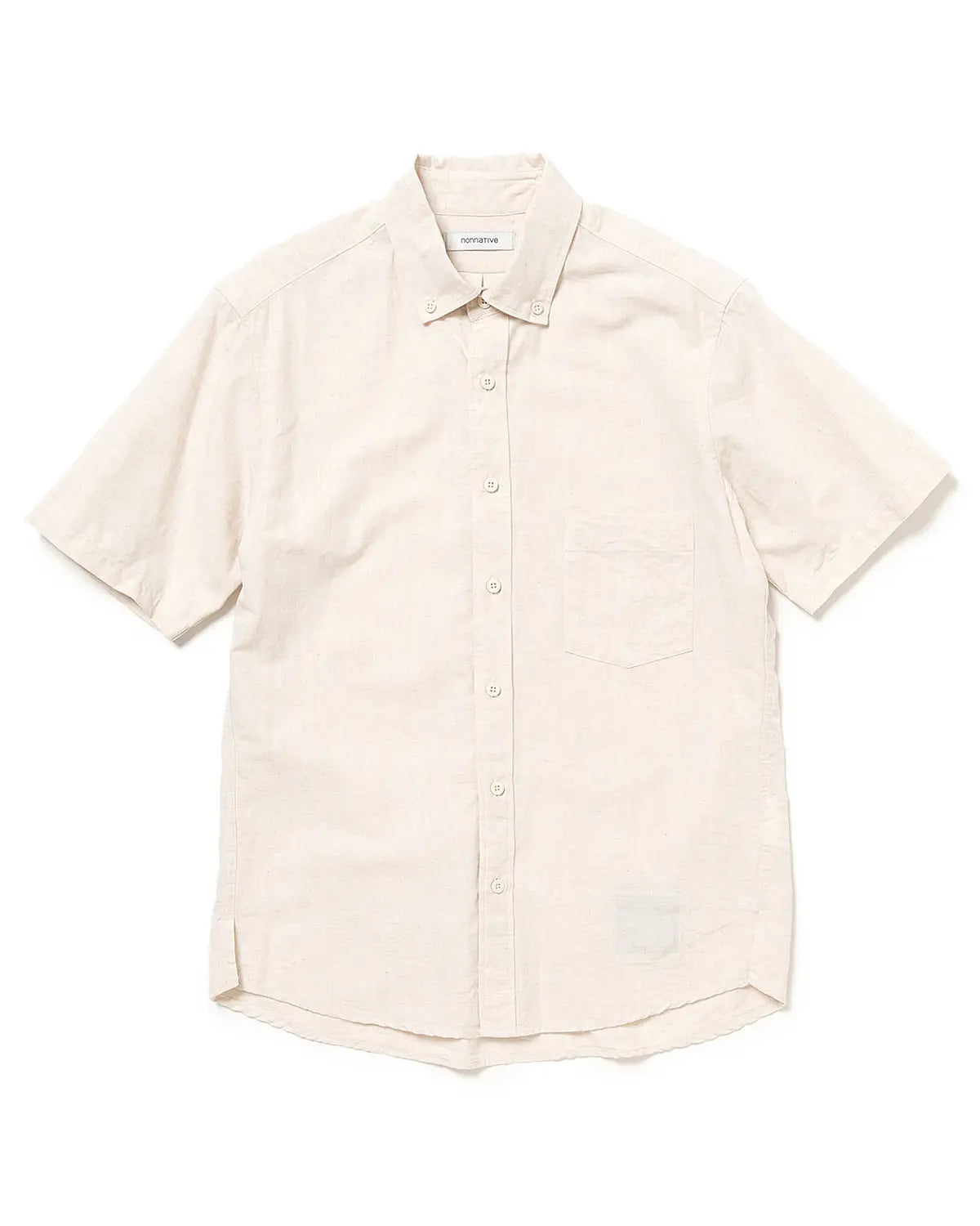 nonnative 25SS DWELLER B.D. S/S SHIRT C/Li CANVAS