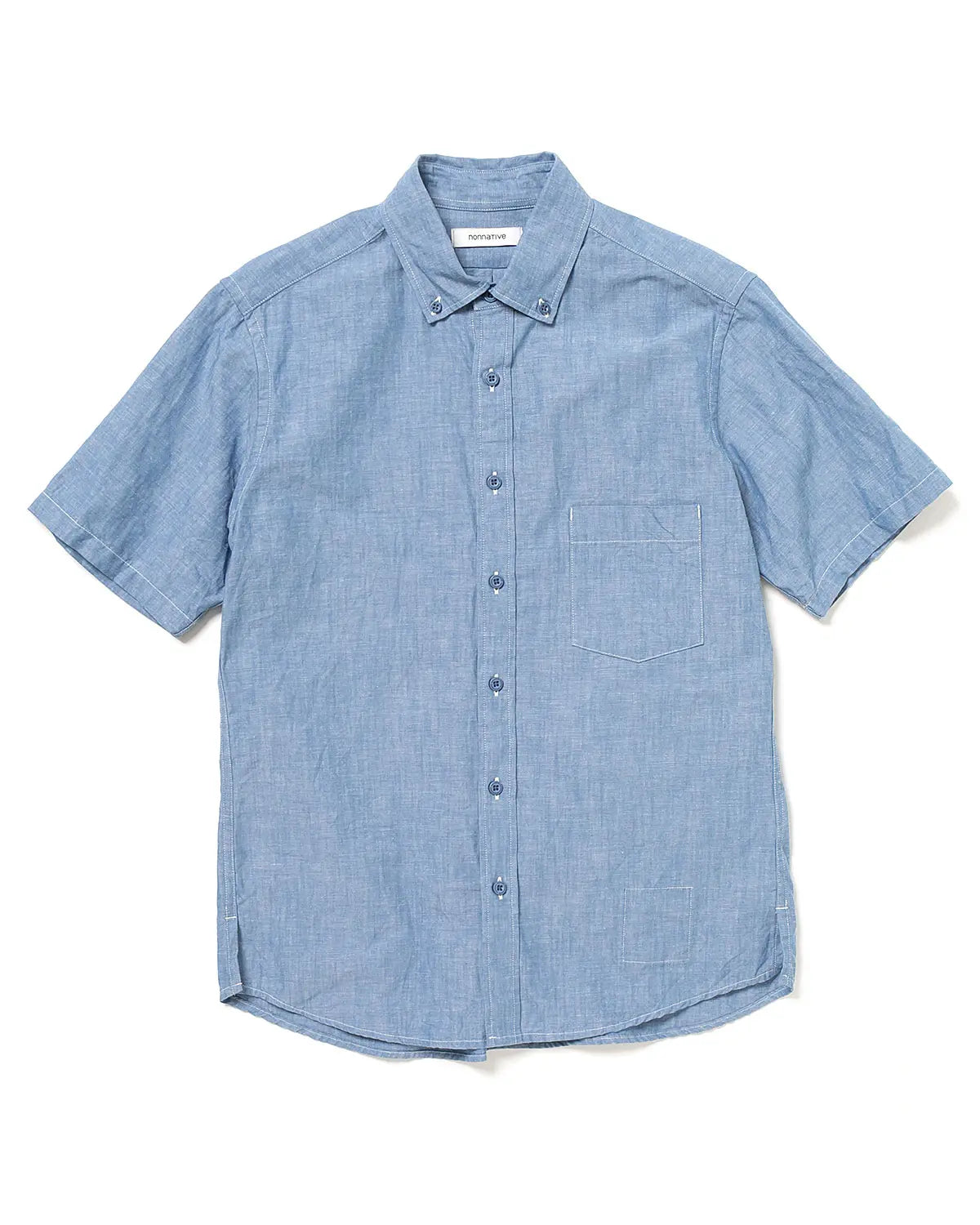 nonnative 25SS DWELLER B.D. S/S SHIRT C/Li CANVAS