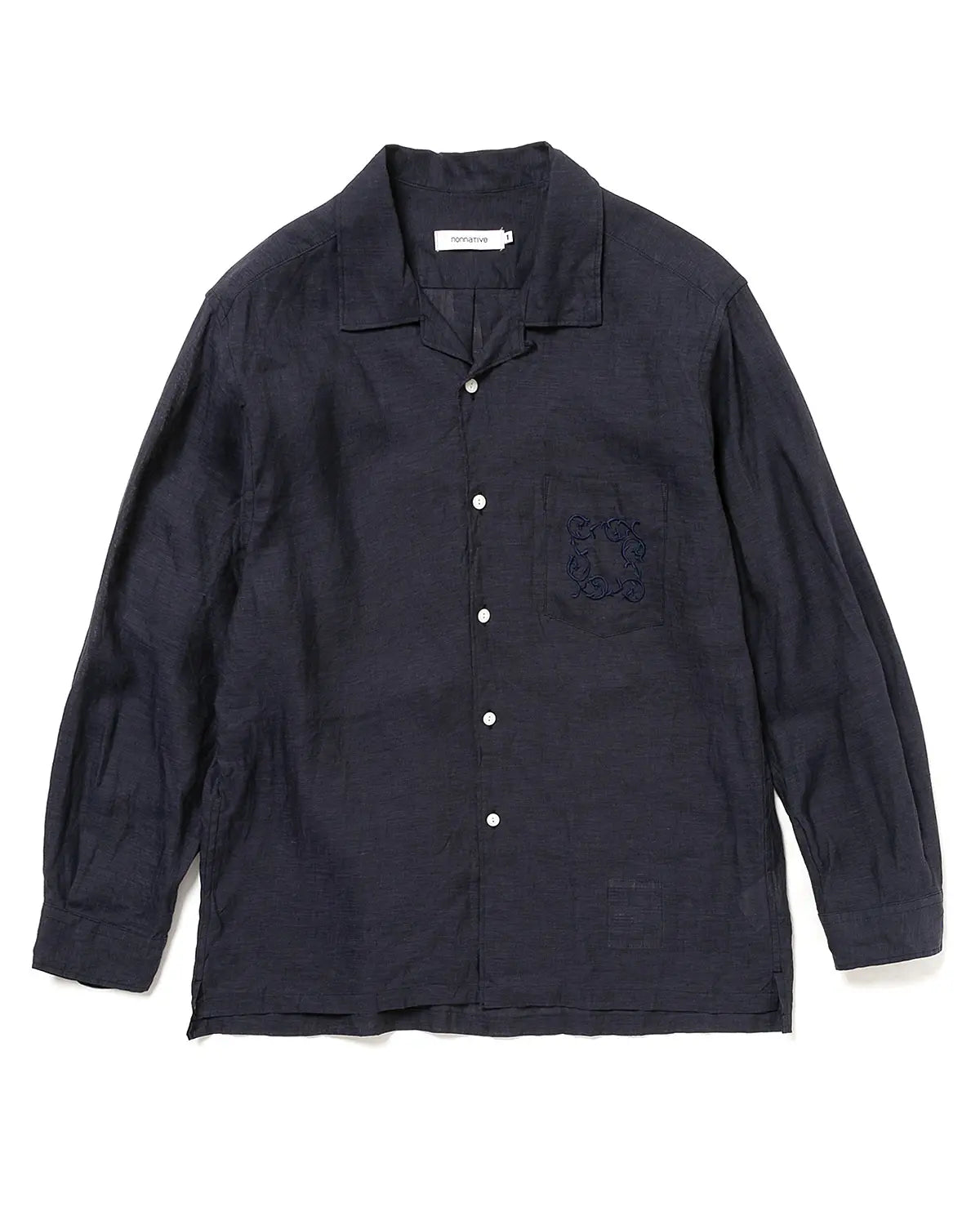 nonnative 25SS VOYAGER L/S SHIRT LINEN OXFORD