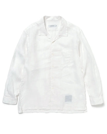 nonnative 25SS VOYAGER L/S SHIRT LINEN OXFORD