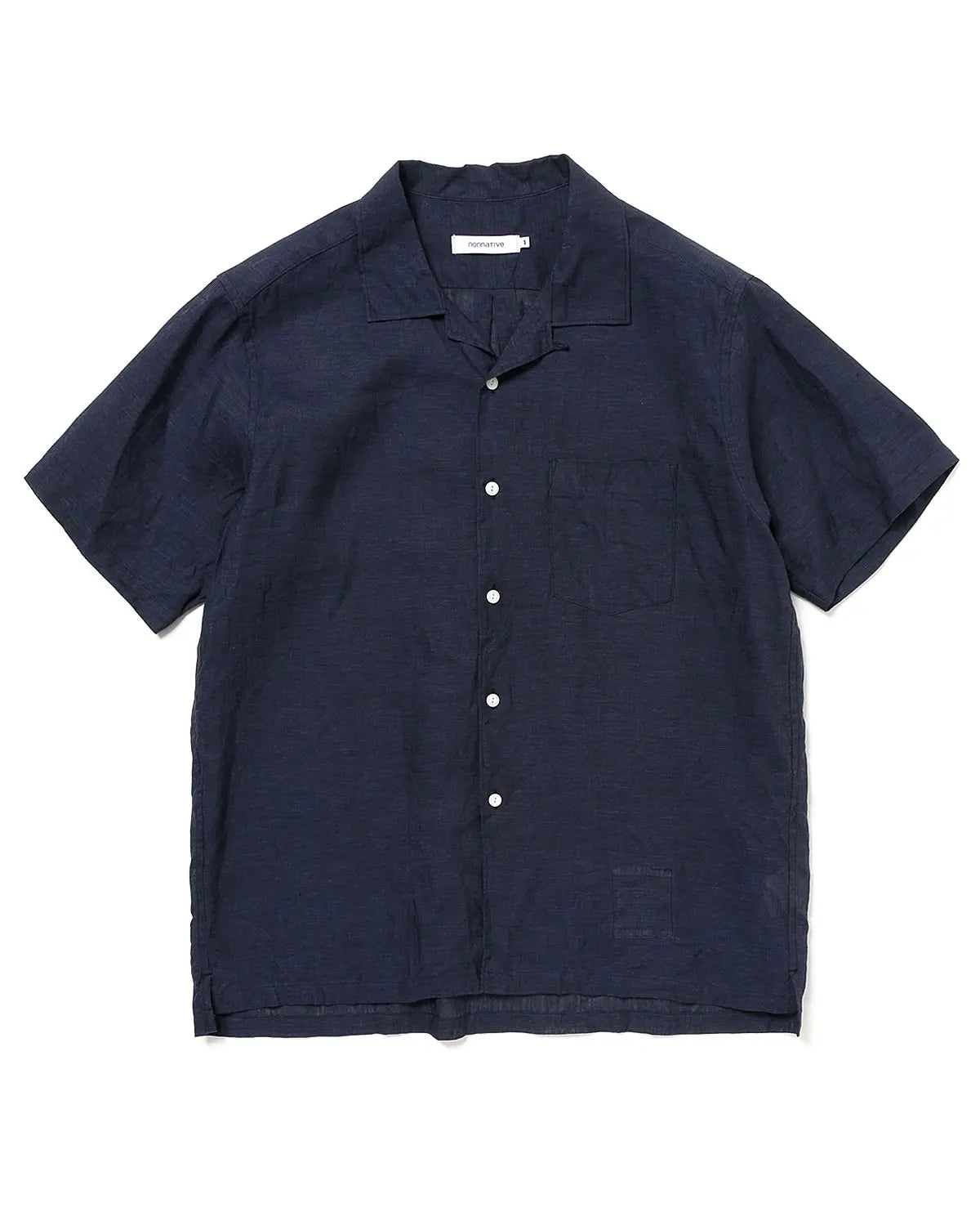 nonnative 25SS VOYAGER S/S SHIRT LINEN OXFORD