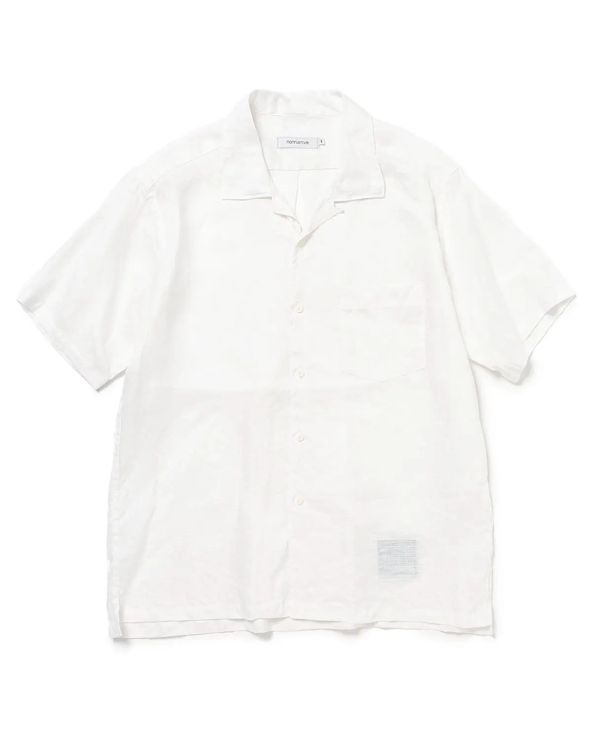 nonnative 25SS VOYAGER S/S SHIRT LINEN OXFORD