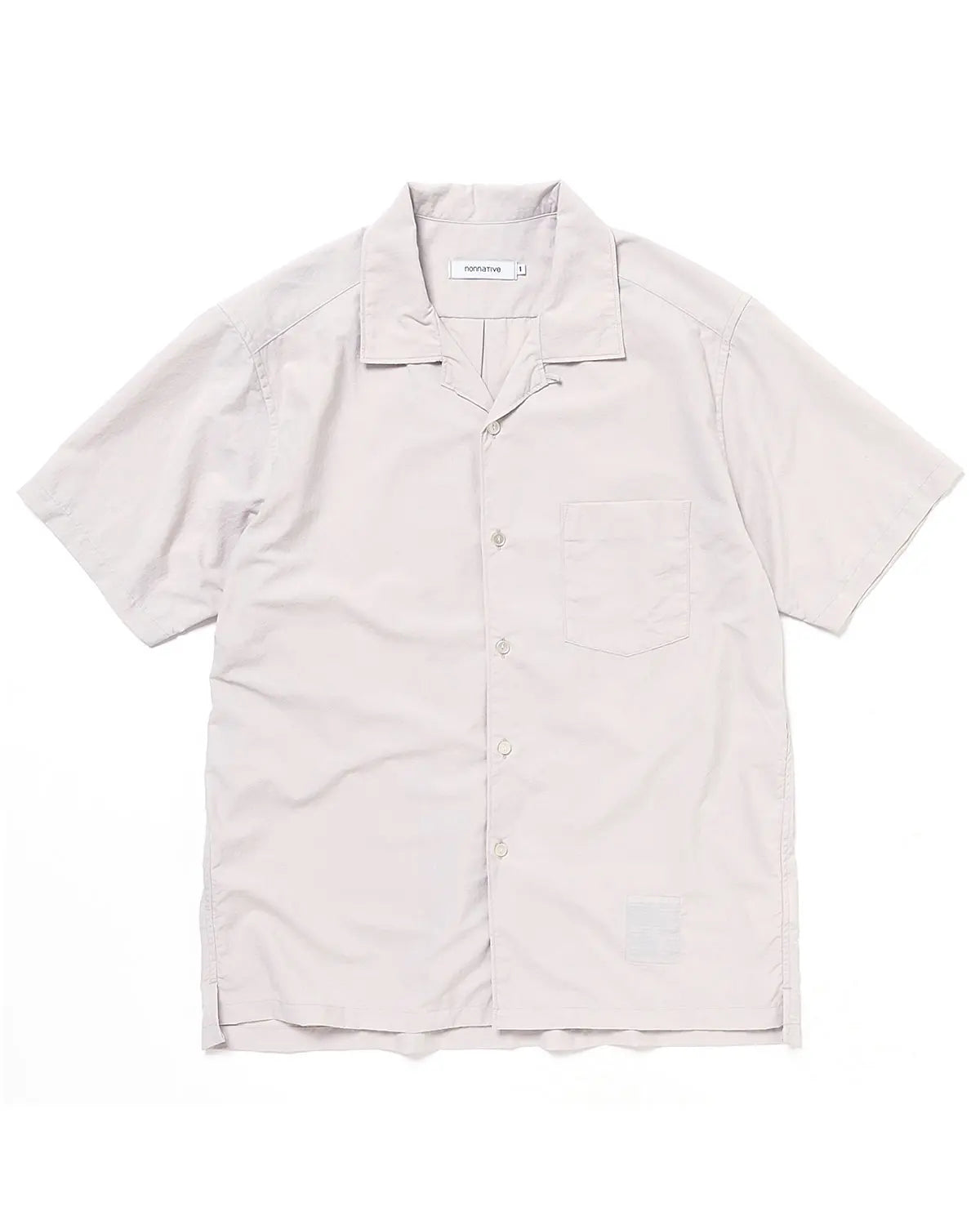 nonnative 25SS VOYAGER S/S SHIRT NYLON WEATHER