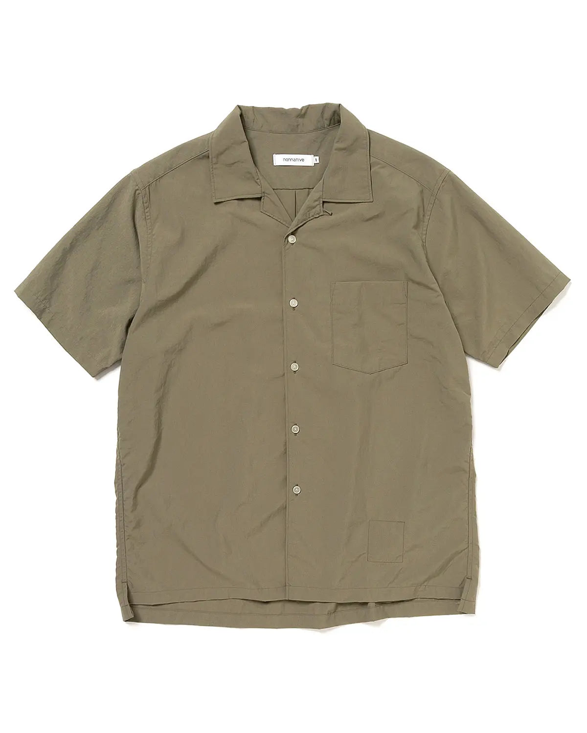nonnative 25SS VOYAGER S/S SHIRT NYLON WEATHER