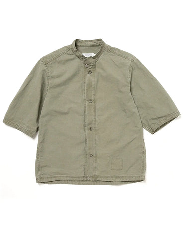 nonnative 25SS TROOPER Q/S SHIRT COTTON TYPEWRITER SULFUR DYE