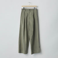 ssstein 25AW Silk/Nylon Wide Easy Trousers