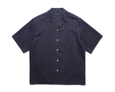 WACKO MARIA 25SS STRIPED OPEN COLLAR SHIRT