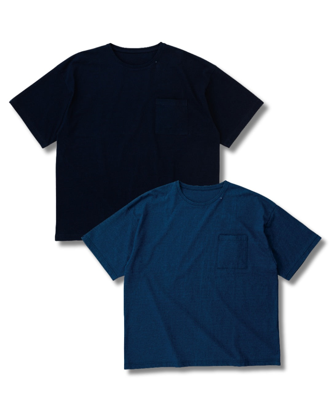PORTER CLASSIC / H/W INDIGO POCKET T-SHIRT