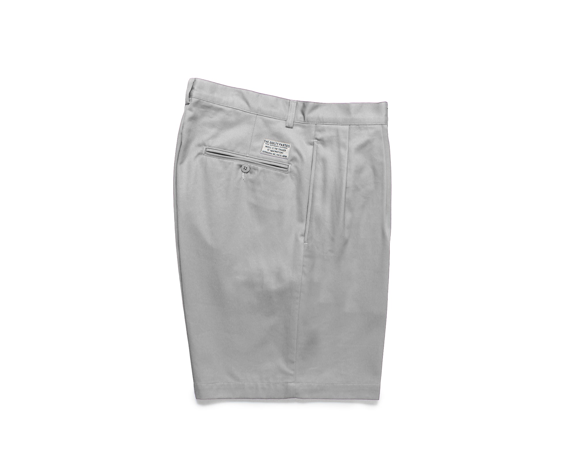WACKO MARIA 25SS DOUBLE PLEATED CHINO SHORT TROUSERS