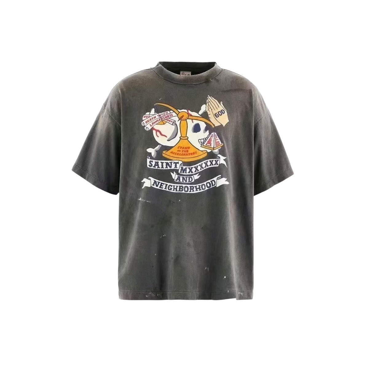 SAINT Mxxxxxx x NEIGHBORHOOD / STHD . SS TEE PRAY