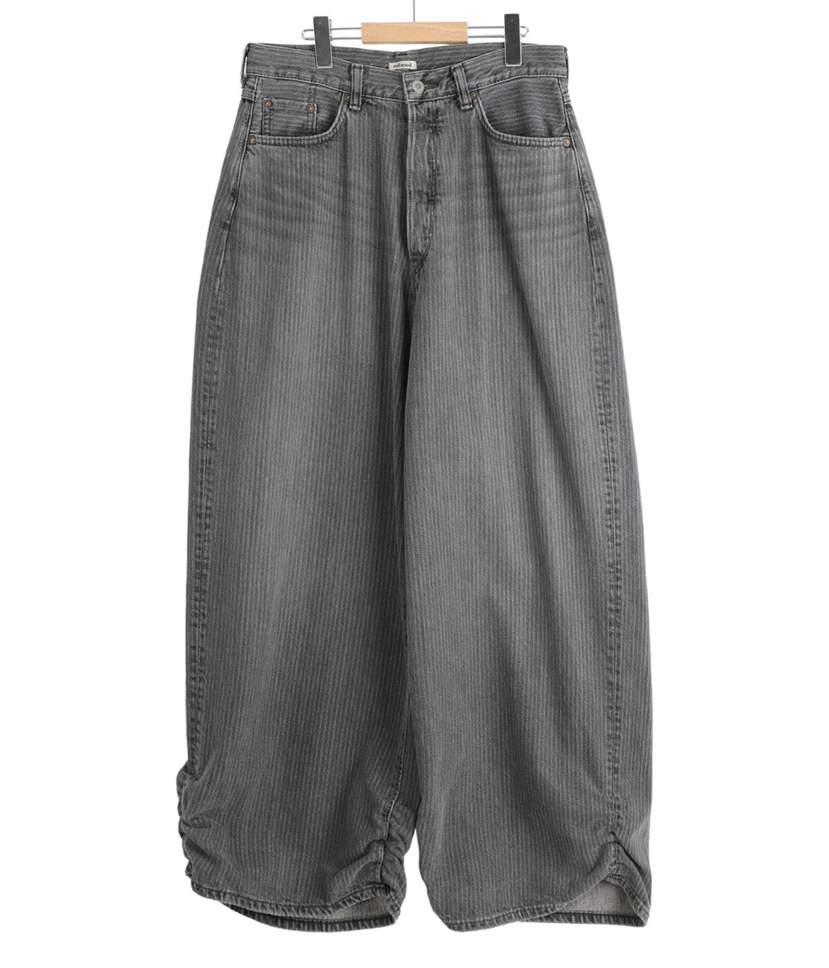 refomed / FRESH MAN DENIM WIDE PANTS by EDWIN “STRIPE“