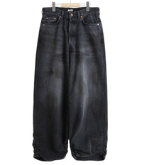 refomed / FRESH MAN DENIM WIDE PANTS by EDWIN “USED“