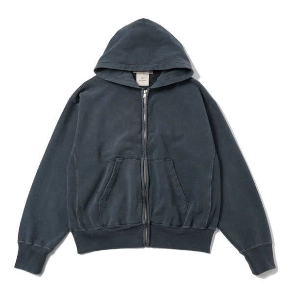 REMI RELIEF /  SP加工裏毛ZIPパーカー New Fit