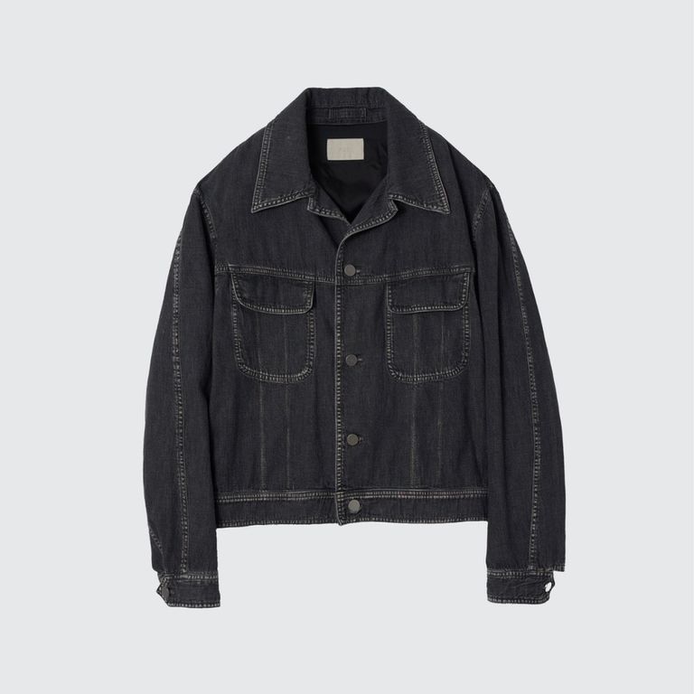 YOKE 25SS Light-Weight Denim Trucker Jacket