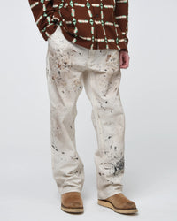 BOWWOW 25AW PAINTER'S PAINT STAINED PAINTER PANTS