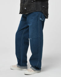 BOWWOW 25AW REPAIRED INDIGO PAINTER PANTS