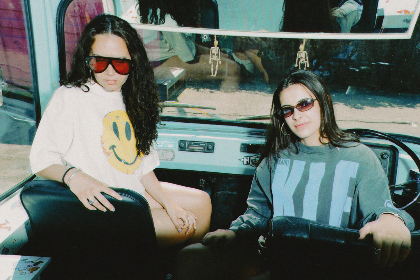 SAINT Mxxxxxx x THE KLF / KLF_LS TEE_BLUE KLF
