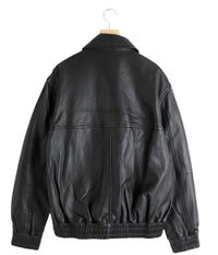 STUDIO NICHOLSON / LEATHER BOMBER JACKET - PISTON -