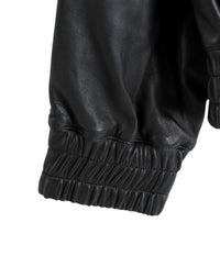 STUDIO NICHOLSON / LEATHER BOMBER JACKET - PISTON -