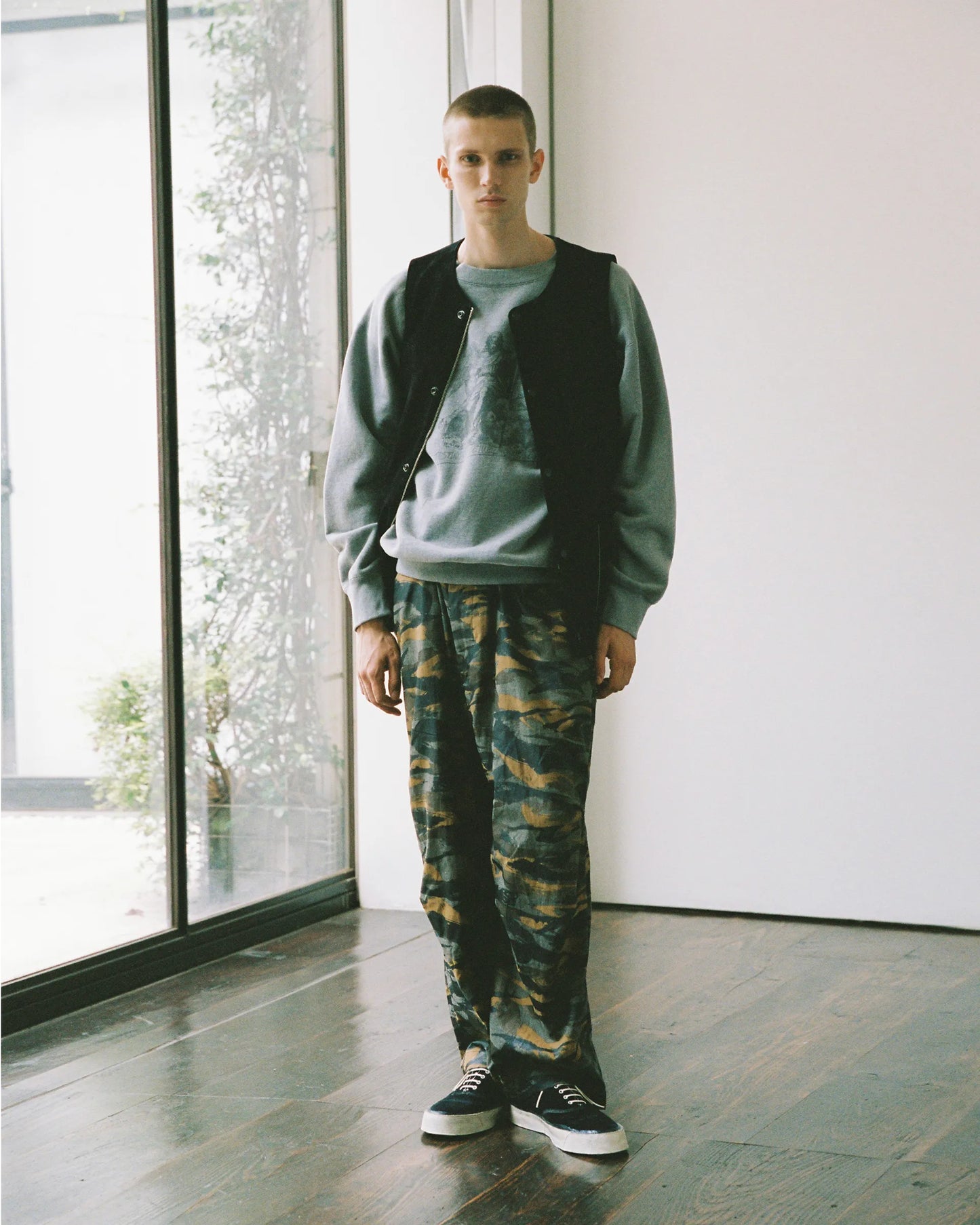 NICENESS 25SS KRAMER / Tiger Camouflage Field Trousers