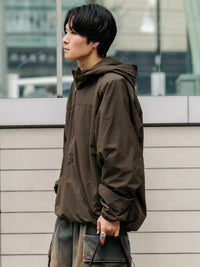 SandWaterr 25AW ORGANIZED HOODED PULLOVER / RIPSTOP NYLON