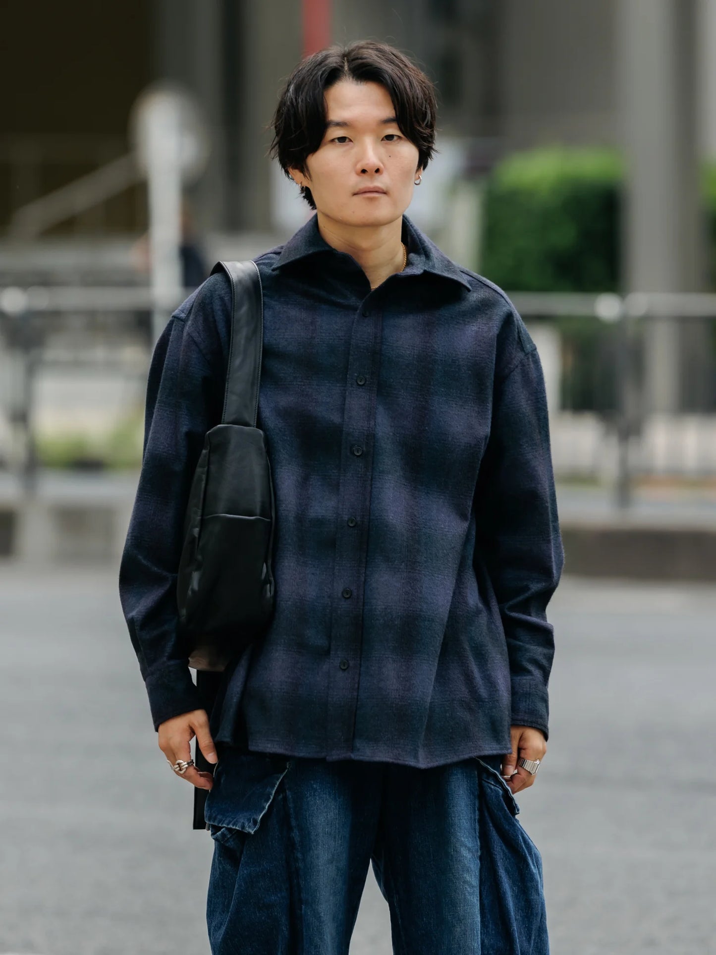 SEEALL 25AW WIDE COLLOR SHIRTS