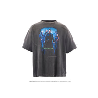 SAINT Mxxxxxx x THE MATRIX / MTRX_SS TEE_THE MATRIX GREEN LOGO