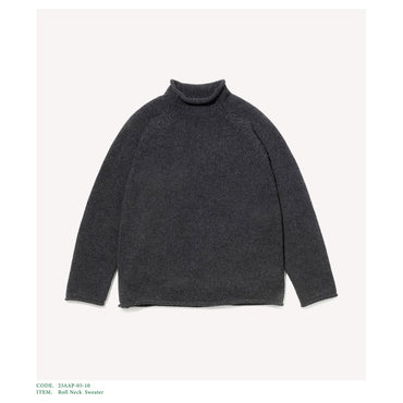 A.PRESSE 25AW Roll Neck Sweater