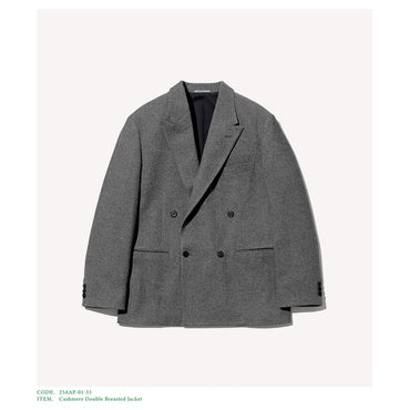 A.PRESSE 25AW Cashmere Double Breasted Jacket