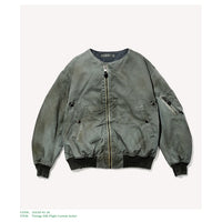 A.PRESSE 25AW Vintage Silk Flight Custom Jacket