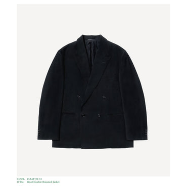 A.PRESSE 25AW Wool Double Breasted Jacket