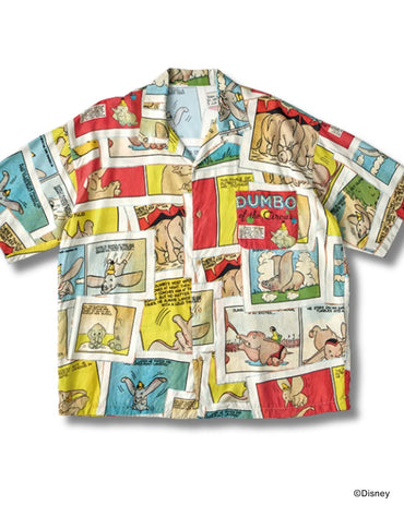 Porter Classic x DISNEY VC / PC ALOHA COLLECTION ALOHA SHIRT - DUMBO