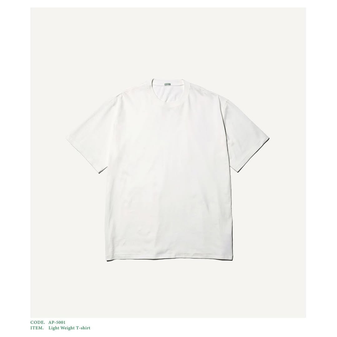 A.PRESSE 25SS Light Weight T-shirt