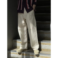 ANCELLM 24SS PAINT CHINO TROUSERS