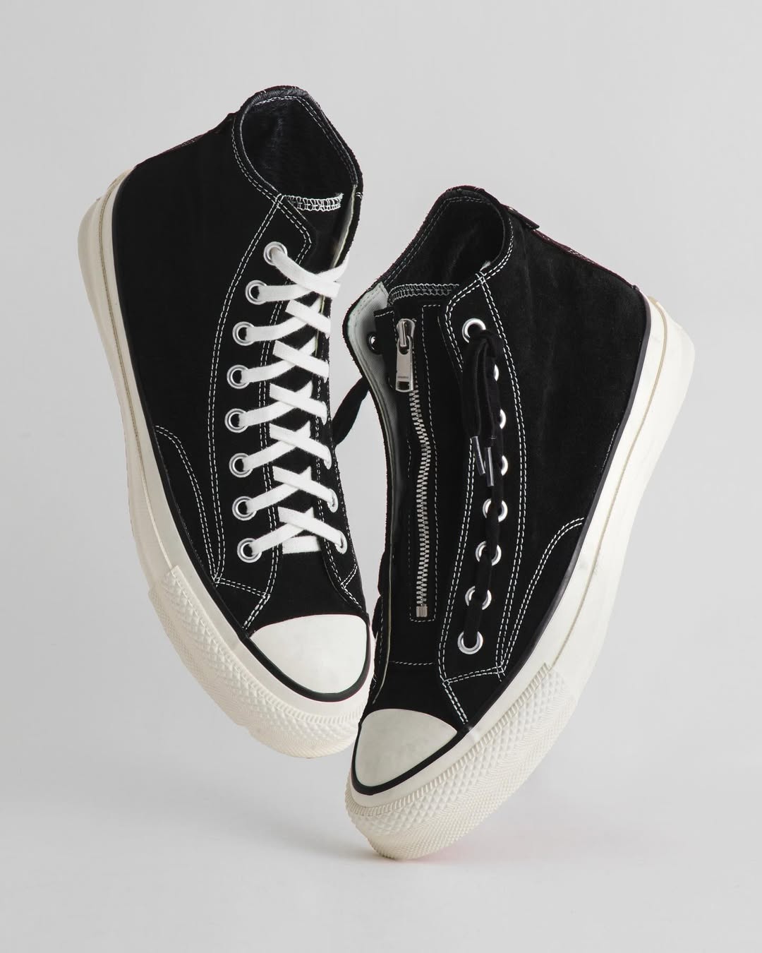 nonnative x MINEDENIM  / DWELLER TRAINER HI COW LEATHER WITH GORE-TEX by SPINGLE