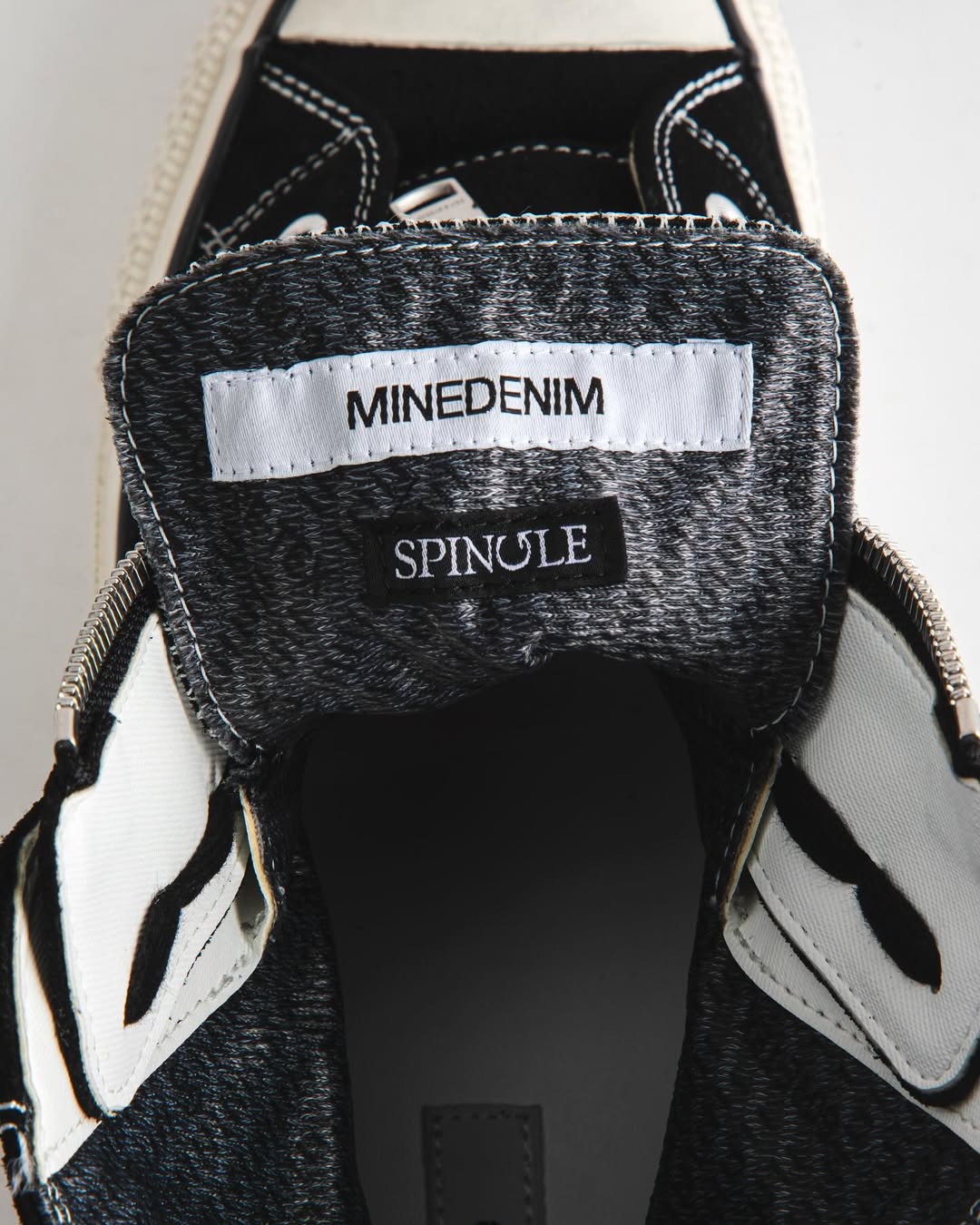 nonnative x MINEDENIM  / DWELLER TRAINER HI COW LEATHER WITH GORE-TEX by SPINGLE
